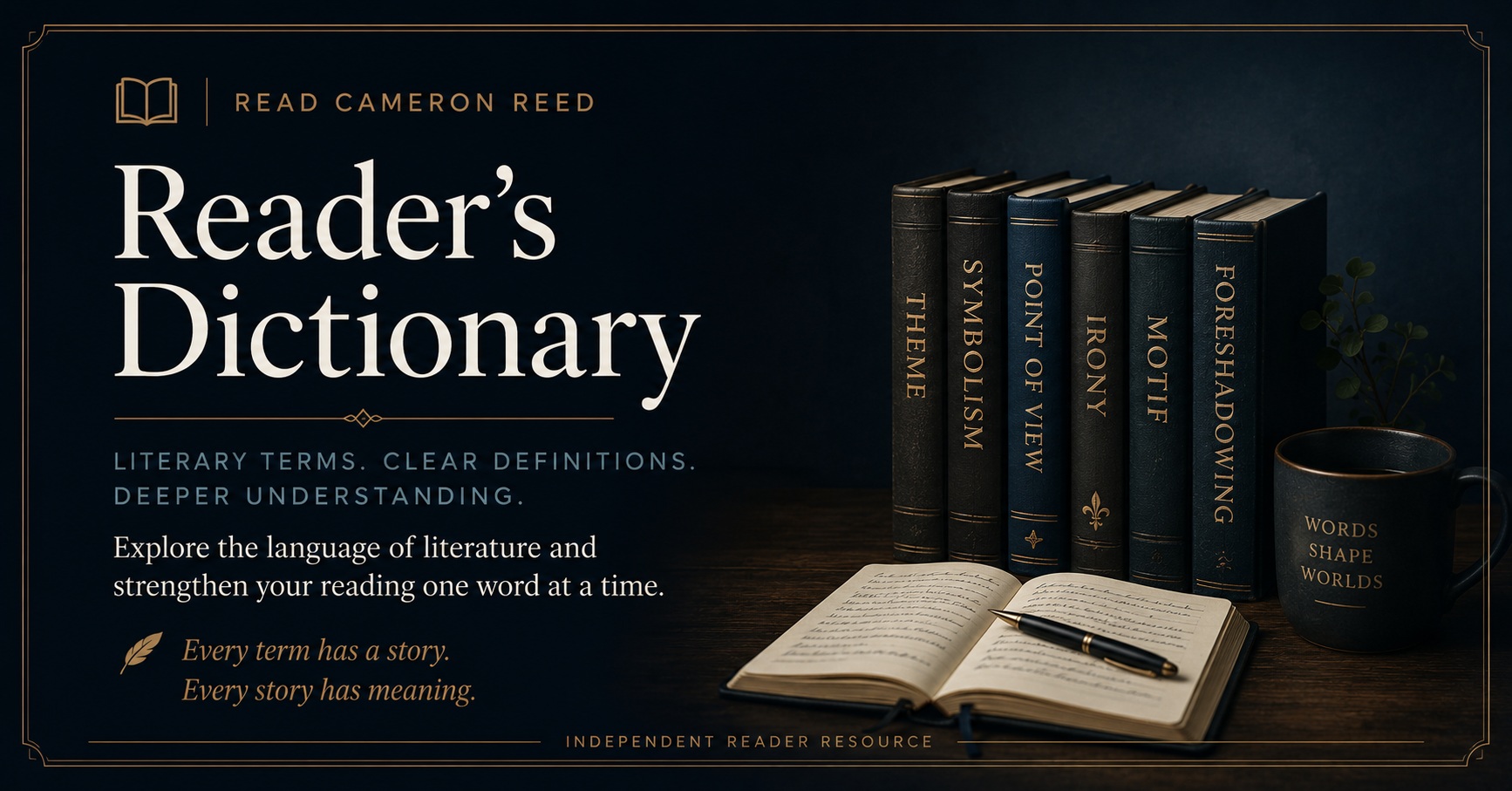 Reader's Dictionary by Read Cameron Reed
